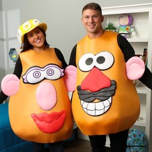 Disney Potato Head Character Bodysuits - Orange, Black, Pink, Red